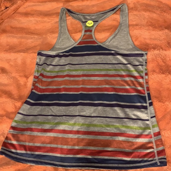 Roxy Striped Tank Top SZ Small - Picture 6 of 7